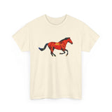 Horse 'Old Red' Unisex Heavy Cotton Tee
