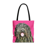 Puli Polyester Canvas Tote Bag (AOP)