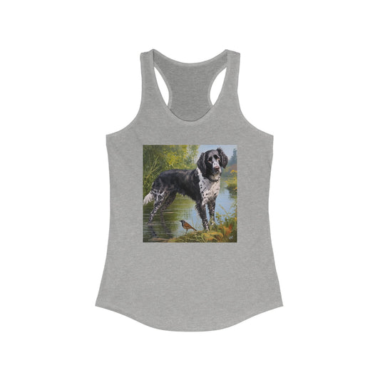 Large Munsterlander Women's Classic Racerback Tank