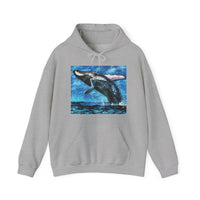 Humpback Whale - Unisex 50/50 Hoodie