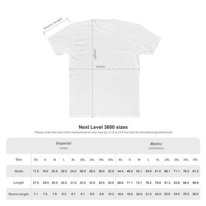 Irish Wolfhound Men's Fitted Cotton Crew Tee