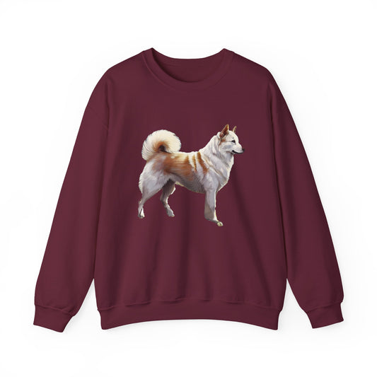Kishu Ken Unisex 50/50 Crewneck Sweatshirt