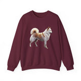 Kishu Ken Unisex 50/50 Crewneck Sweatshirt