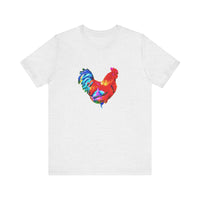 Rooster 'Craw' Unisex Jersey Short Sleeve Tee