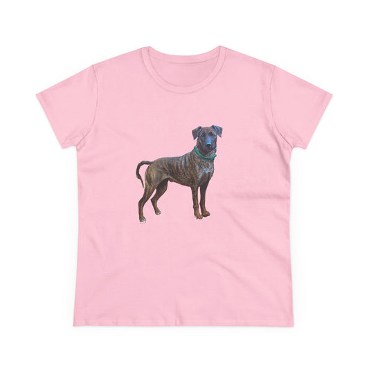 Treeing Tennessee Brindle  Women's Midweight Cotton Tee