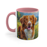 Nova Scotia Duck Tolling Retriever 'Dixie' 11oz Ceramic Accent Mug