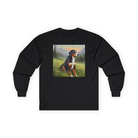 Greater Swiss Mountain Dog Cotton Long Sleeve Tee