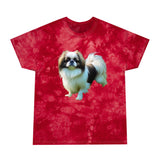 Japanese Chin Tie-Dye Tee, Crystal