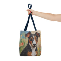 Teddy Roosevelt Polyester Tote Bag (AOP)