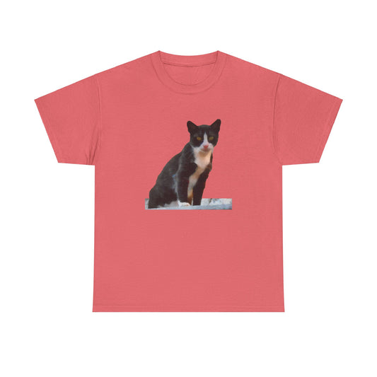 Cat from Hydra -Classic Heavy Cotton Tee