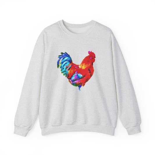Rooster 'Craw' Unisex 50/50 Crewneck Sweatshirt