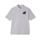 Black Russian Terrier Puppy - Men's Piqué Polo Shirt