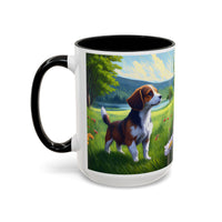 Drever Puppy - Ceramic Accent Coffee Mug  - 2 Sizes