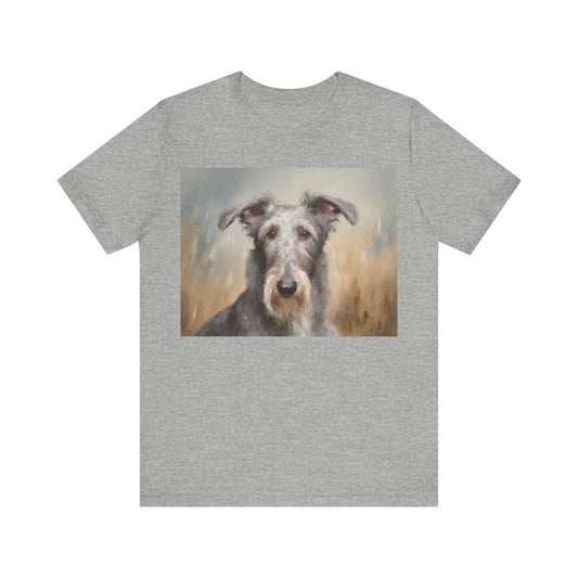 Scottish Deerhound Unisex Jersey Short Sleeve Tee