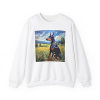 Doberman Pinscher -- Unisex 50/50 Crewneck Sweatshirt