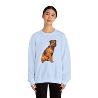 Border Terrier 'Andrew' Unisex 50/50 Crewneck Sweatshirt