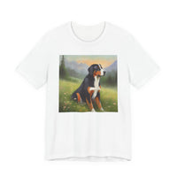 Greater Swiss Mountain Dog Unisex Jersey Short Sleeve Tee