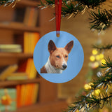 Basenji Metal Ornaments