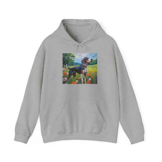 Bluetick Coonhound Unisex 50/50 Hooded Sweatshirt