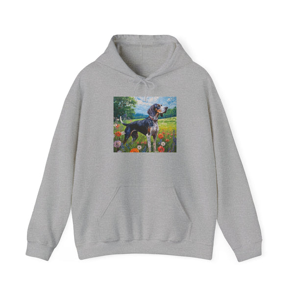 Bluetick Coonhound Unisex 50/50 Hooded Sweatshirt