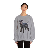Kerry Blue Terrier Unisex 50/50 Crewneck Sweatshirt