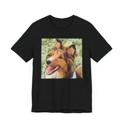 Sheltie 'May ' Unisex Jersey Short Sleeve Tee