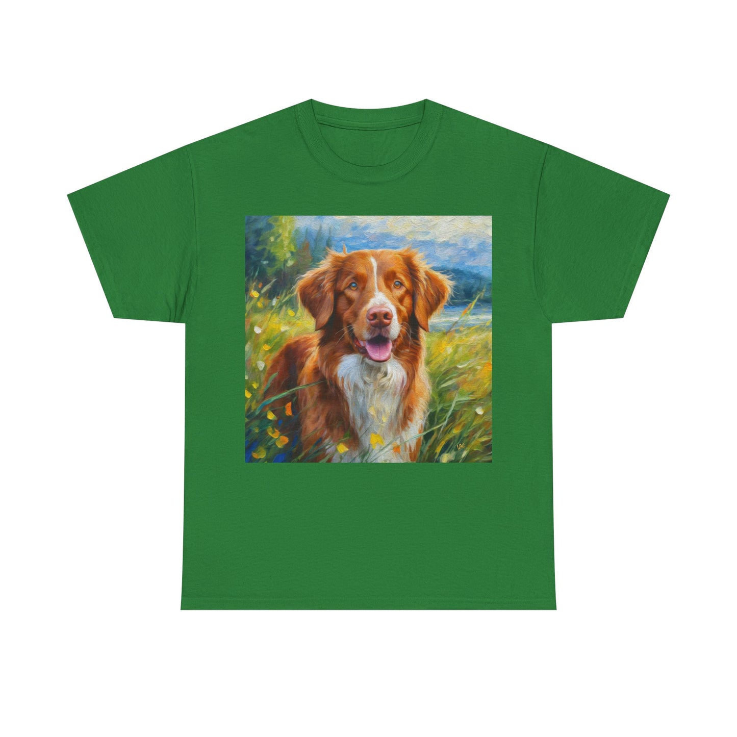 Nova Scotia Duck Tolling Retriever 'Dixie' Heavy Cotton Tee