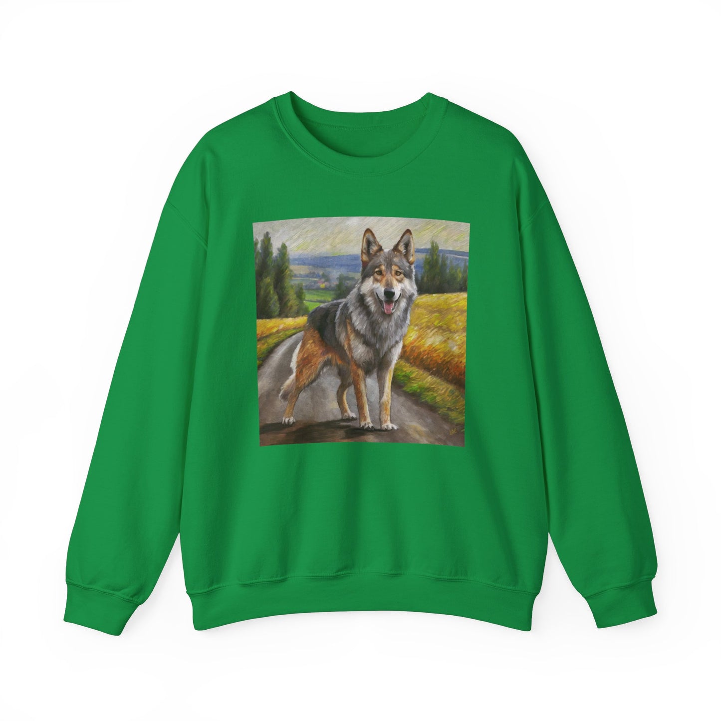 Czechoslovakian Vlciak 'Wolfdog' 50/50  Crewneck Sweatshirt
