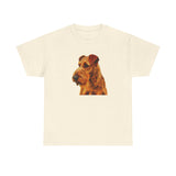 Irish Terrier 'Jocko' Unisex Heavy Cotton Tee