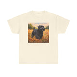 Black Russian Terrier Unisex Heavy Cotton Tee