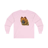 Chow Unisex Cotton Long Sleeve Tee