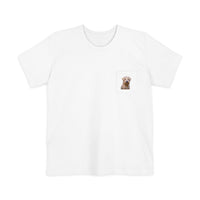 Soft Coated Wheaten Terrier Unisex Pocket T-shirt