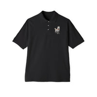 Yakutian Laika   - Men's Piqué Polo Shirt