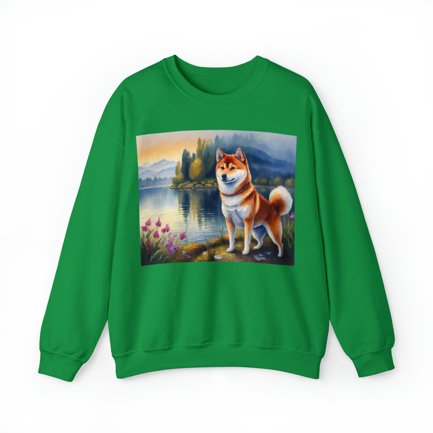 Shiba Inu Unisex 50/50 Crewneck Sweatshirt