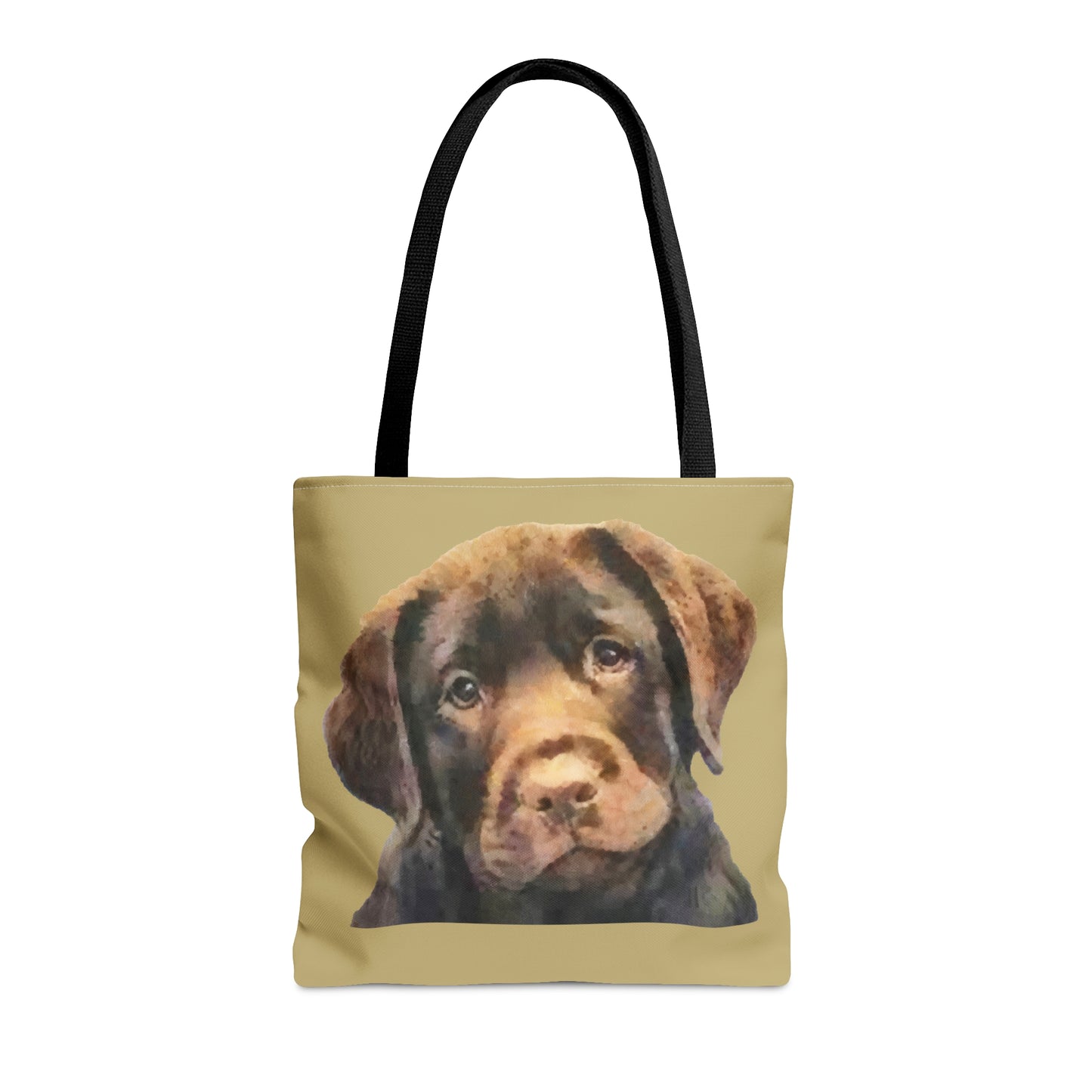 Chocolate Labrador Retriever Puppy Tote Bag