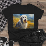 Old English Sheepdog Women's Midweight Cotton Tee