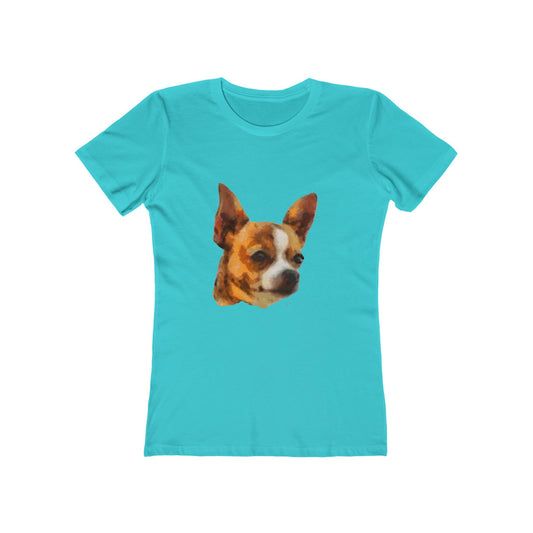 Chihuahua 'Paco' Women's Slim Fit T-Shirt