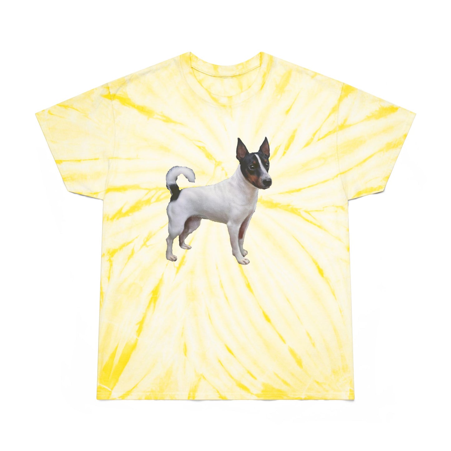Japanese Terrier Unisex Tie-Dye Dog Tee