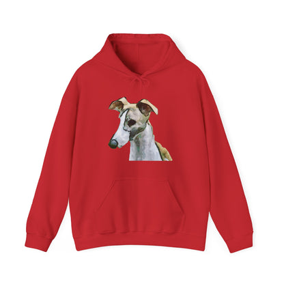 Whippet Unisex 50/50 Hoodie