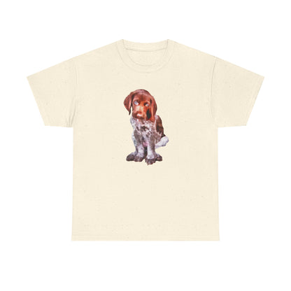 German Shorthaired Pointer 'Benny' Unisex Heavy Cotton Tee