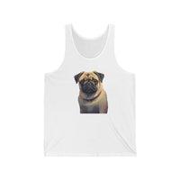 Pug - Unisex Jersey Tank