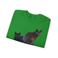 Cats 'SIfnos Sisters' Unisex 50/50 Crewneck Sweatshirt