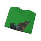 Cats 'SIfnos Sisters' Unisex 50/50 Crewneck Sweatshirt