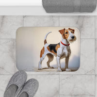 Wire Fox Terrier Bathroom Rug Mat