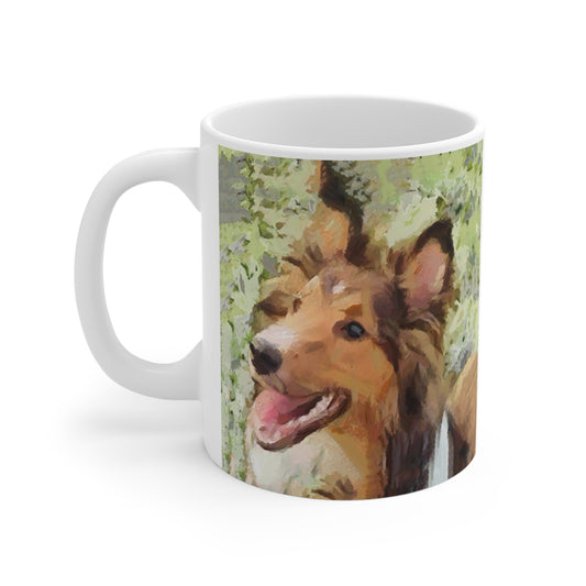 Sheltie 'May' Ceramic Mug 11oz
