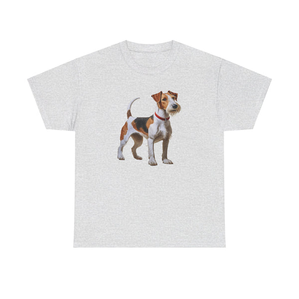 Wire Fox Terrier Unisex Heavy Cotton Tee