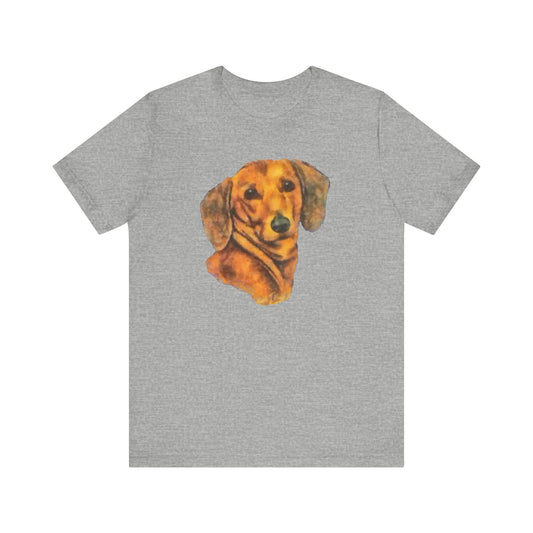 Dachshund 'Doxie 1' Unisex Jersey Short Sleeve Tee