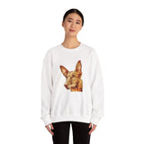 Egyptian Pharaoh Hound Unisex 50/50 Crewneck Sweatshirt