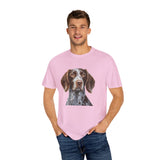 German Wirehaired Pointer Relaxed Fit Classic Garment-Dyed T-shirt