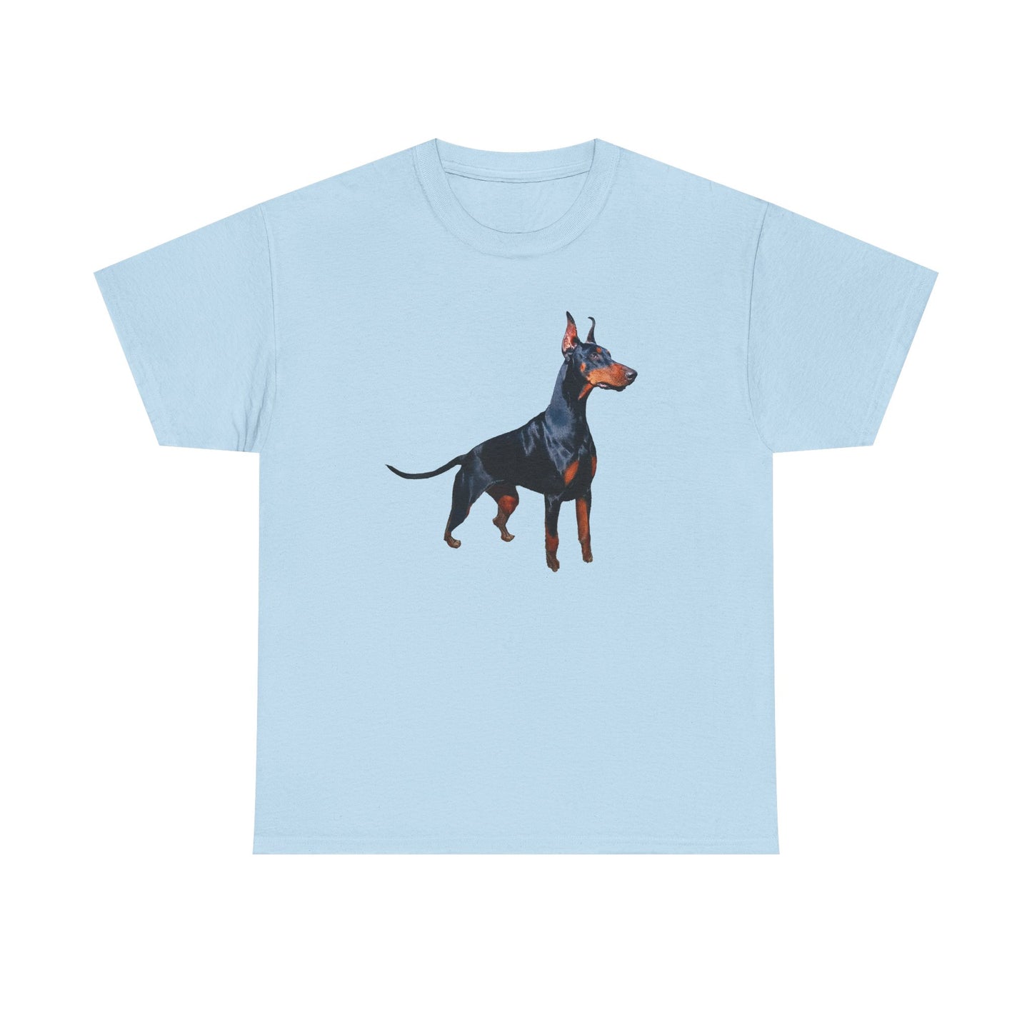 Doberman Pinscher #1 - Unisex Heavy Cotton Tee